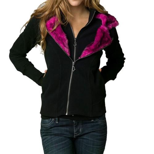 2013 fox racing interface zip women's casual motocross apparel warm coat jacket