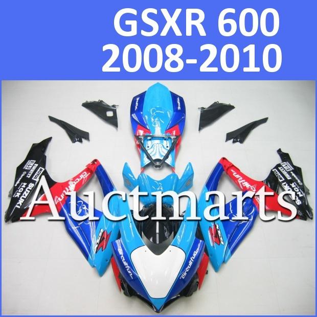 Fit suzuki 08 09 10 gsxr 750 gsxr 600 gsx-r 2008 2009 2010 fairing k8 d11 j51