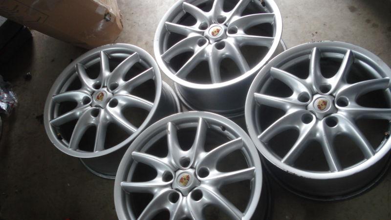  19"  5x130  factory oem porsche cayenne turbo wheels free shipping!