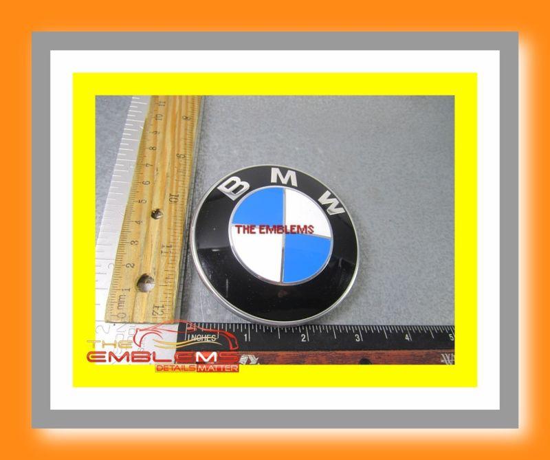 Genuine bmw z 1 3 5 6 7 x e36 e46 e90 e82 trunk hood emblem oem 51148132375