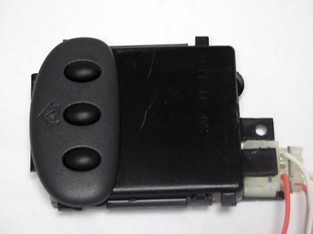 Dark grey homelink visor transmitter module (rolling code)