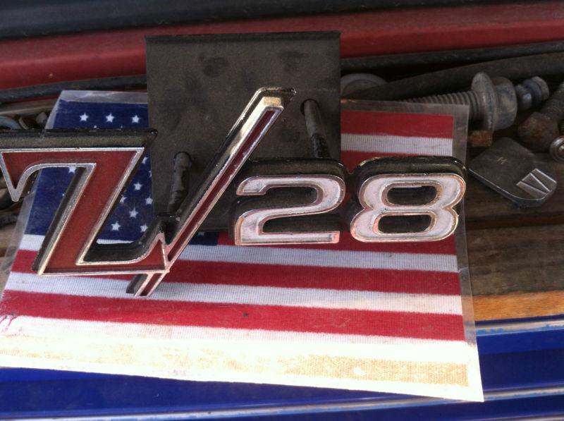 1969 camaro z28 emblem / badge