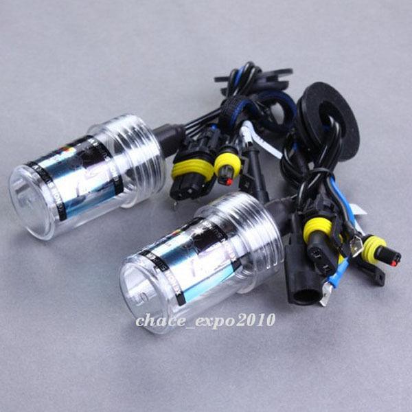 2x white hid xenon car headlight bulb lamp h1 6000k 35w