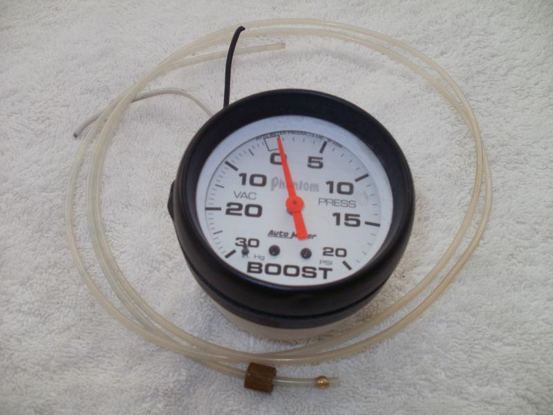 Autometer phantom model 5801 boost gauge