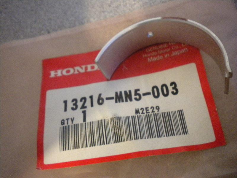 Nos honda oem crankshaft connecting rod bearing c 1988-2003 gl1500 13216-mn5-003