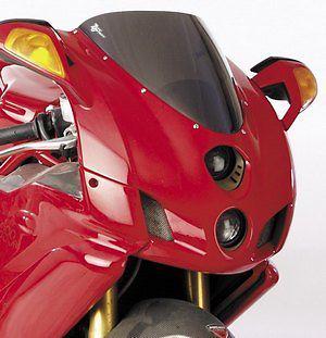 Zero gravity sr windscreen smoke for ducati 848 1098 1198