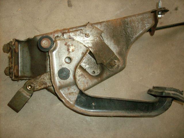 1965 66 gto lemans parking brake pedal. nice! chevelle