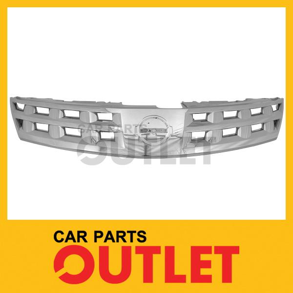 03 04 05 nissan murano front grille ni1200200 all chrome body panel wo emblem