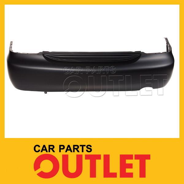 2004-2007 mits lancer rear bumper cover new mi1100277 primed plastic wo air dam