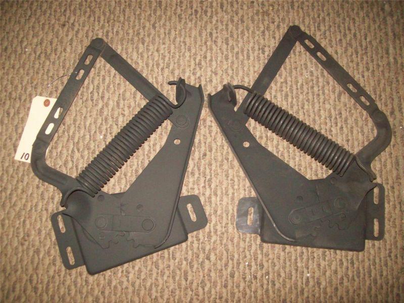 66 67 plymouth gtx belvedere satellite hood hinge set clean