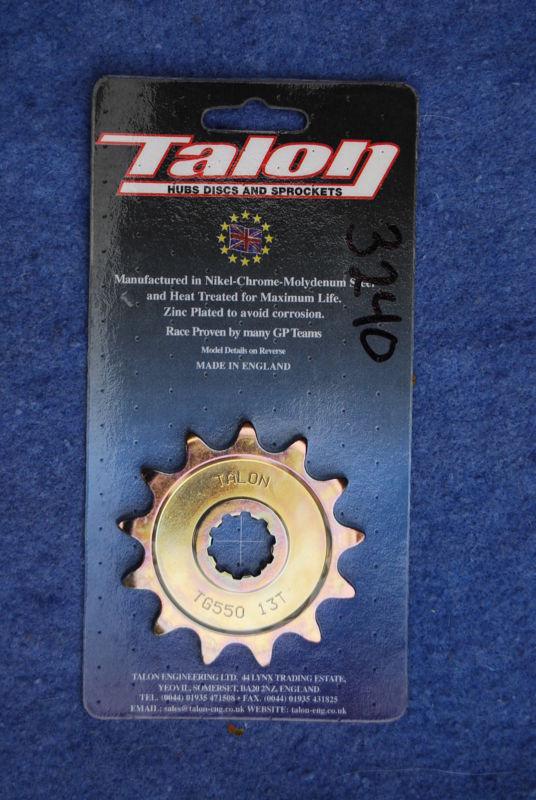 Talon front sprocket fits kawasaki kx250f (04-05)  suzuki rmz250 (04-06)     13t