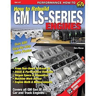 Sa design book "how to rebuild gm ls-series engines" 152 pages paperback each