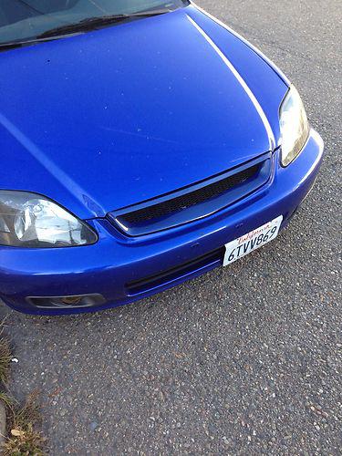 1999-2000 civic si grill painted ebp em1