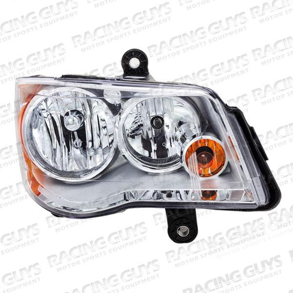 2008-2011 chrysler town&country right headlight front lamp unit passenger side