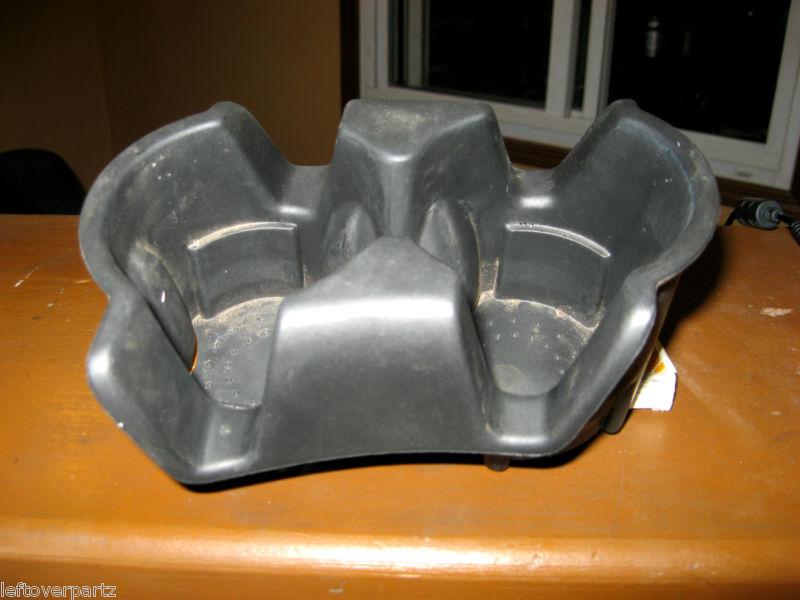 2001 - 2006 jeep wrangler console cup holder black rubber mopar factory oem