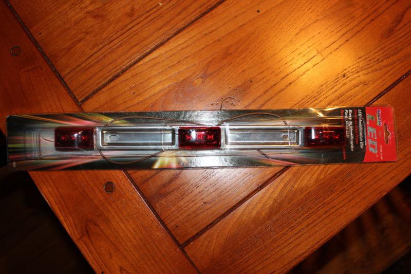 Blazer led identification bar,stainless steel frame