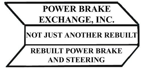 Power brake exchange 88809 power brake unit-power brake booster