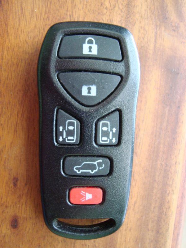 Nissan 6 button quest van key fob # astu51 or kbrastu51