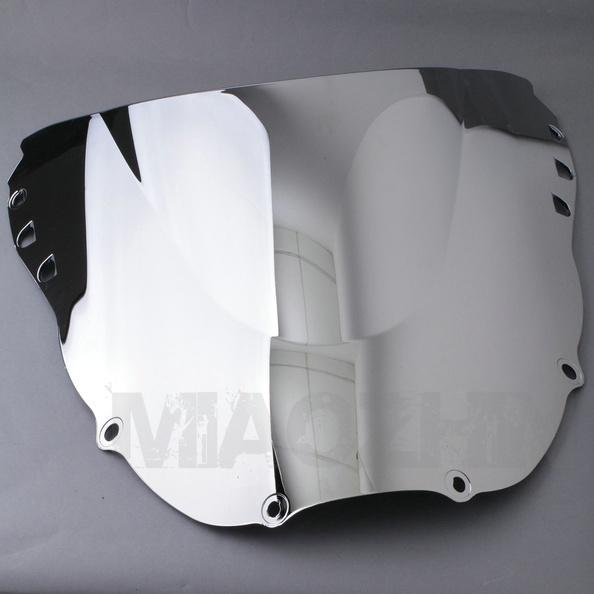 1 x chrome windscreen windshield screen protector for honda cbr900rr(919) 98-99