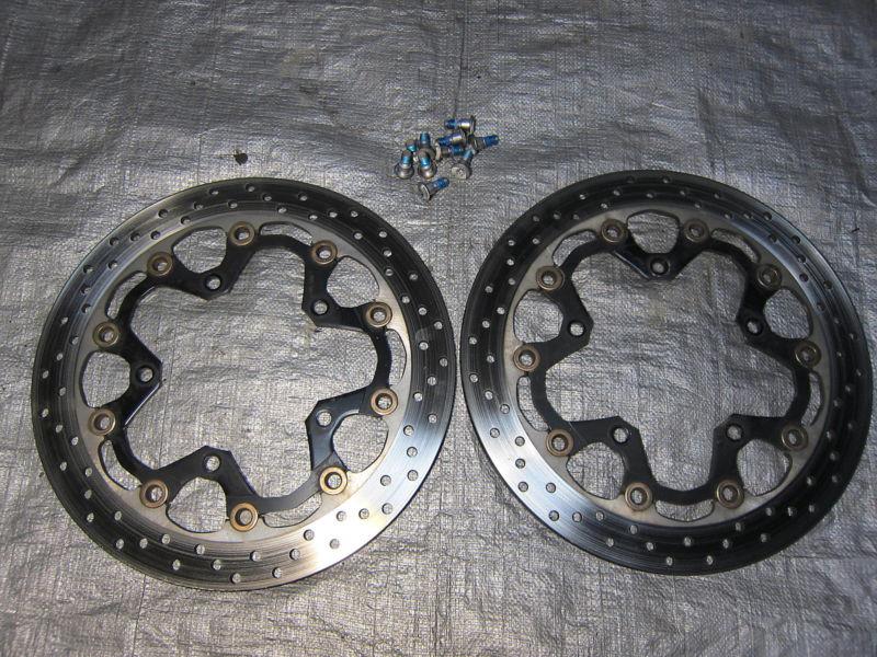 08-12 suzuki gsx1300r hayabusa busa front rotors and bolts