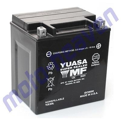 Yuasa moto guzzi 850 battery 53030 yix30l-bs le mans t3 t4 t5