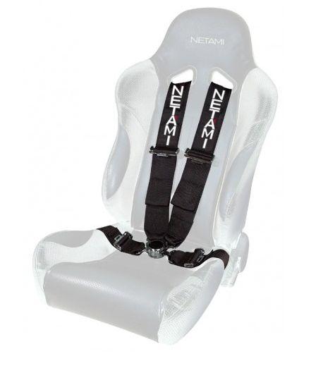 Netami - 4 point racing seat belt harness jdm cam lock universal cars usa seller