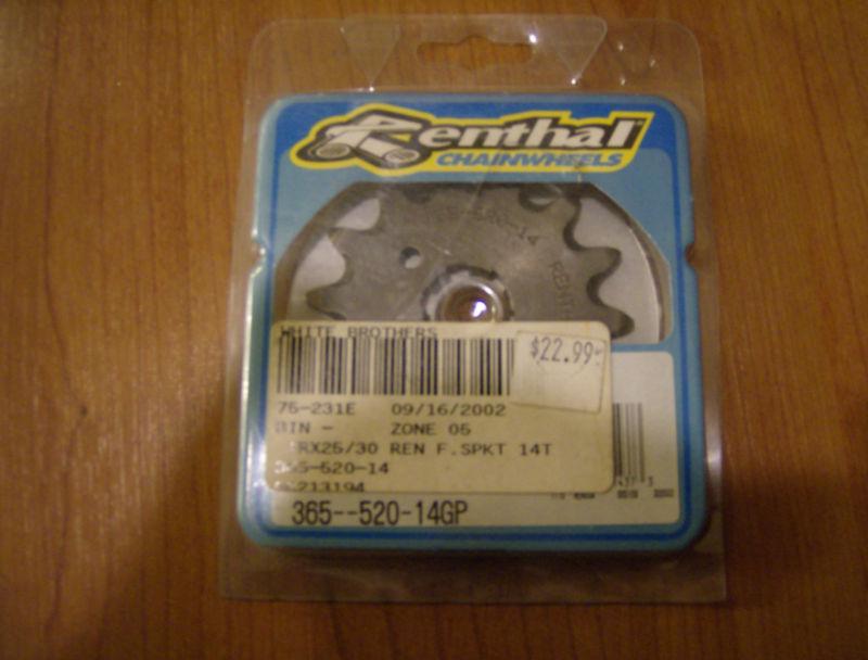 Trx250x trx300ex renthal 14t front sprocket