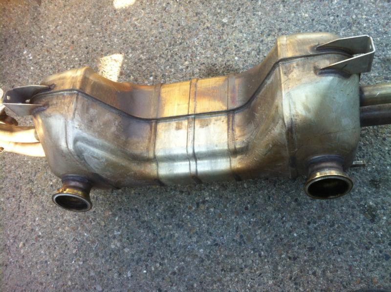 Audi r8 v10 5.2l oem factory genuine original equipment  exhaust system