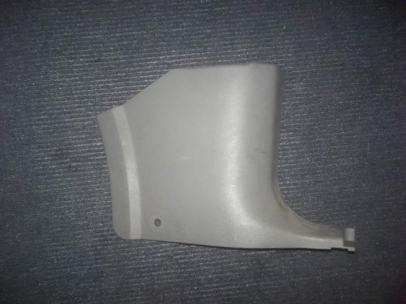 99 00 01 02 03 04 ford mustang graphite gray passenger right rh lower kick panel