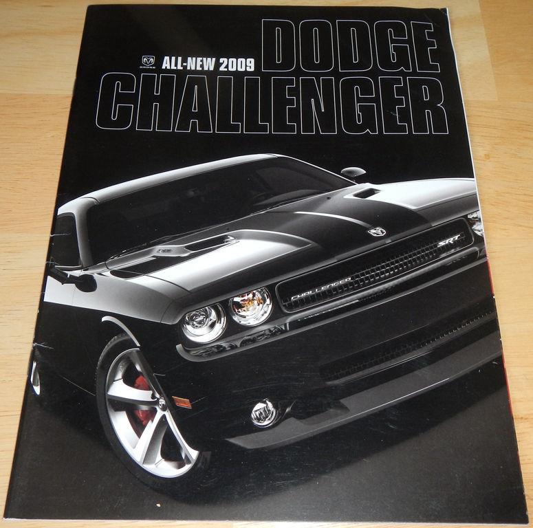 2009 dodge challenger sales brochure