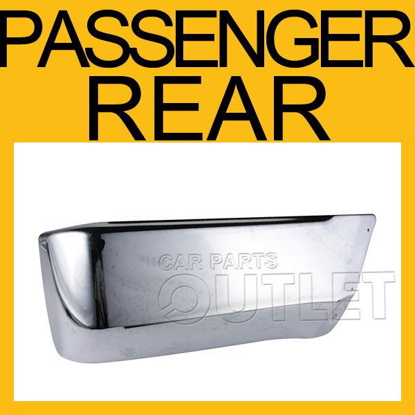 1996-2002 4runner passenger side rear bumper chrome extension w/flare hole right