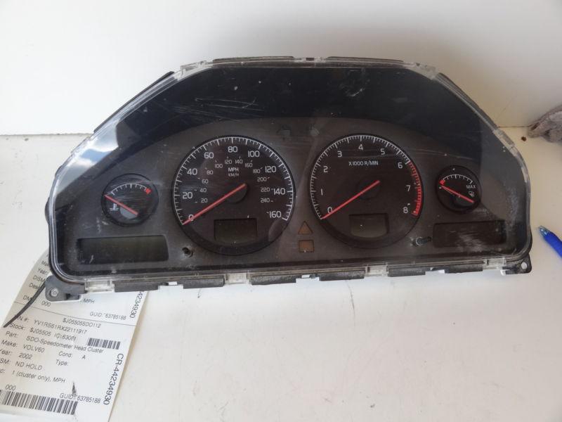 02 03 04 volvo s60 speedometer 128k mile 02 03 04 volvo 70 80 series speedometer