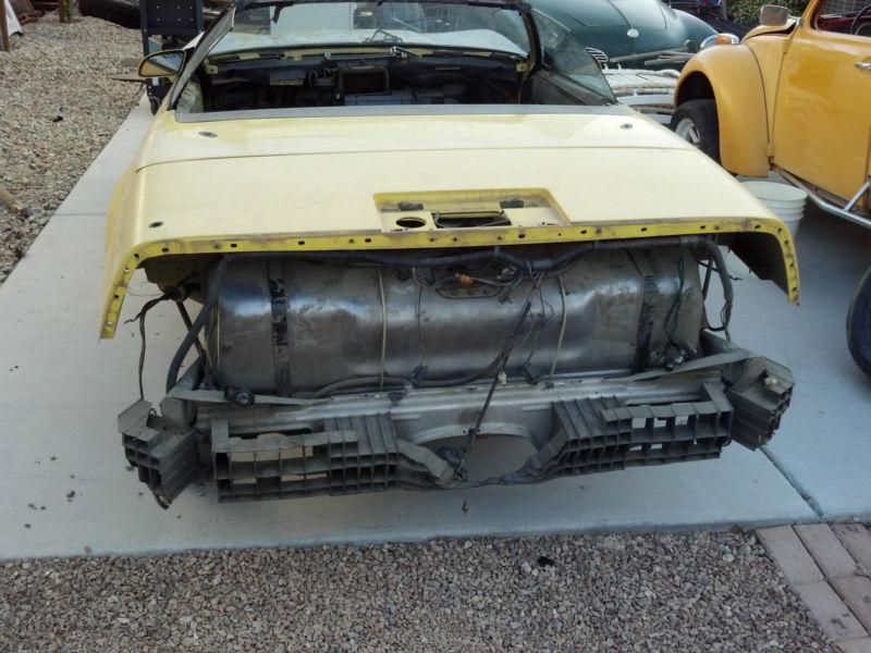 1984-1986e c4 corvette rear bumper impact support 