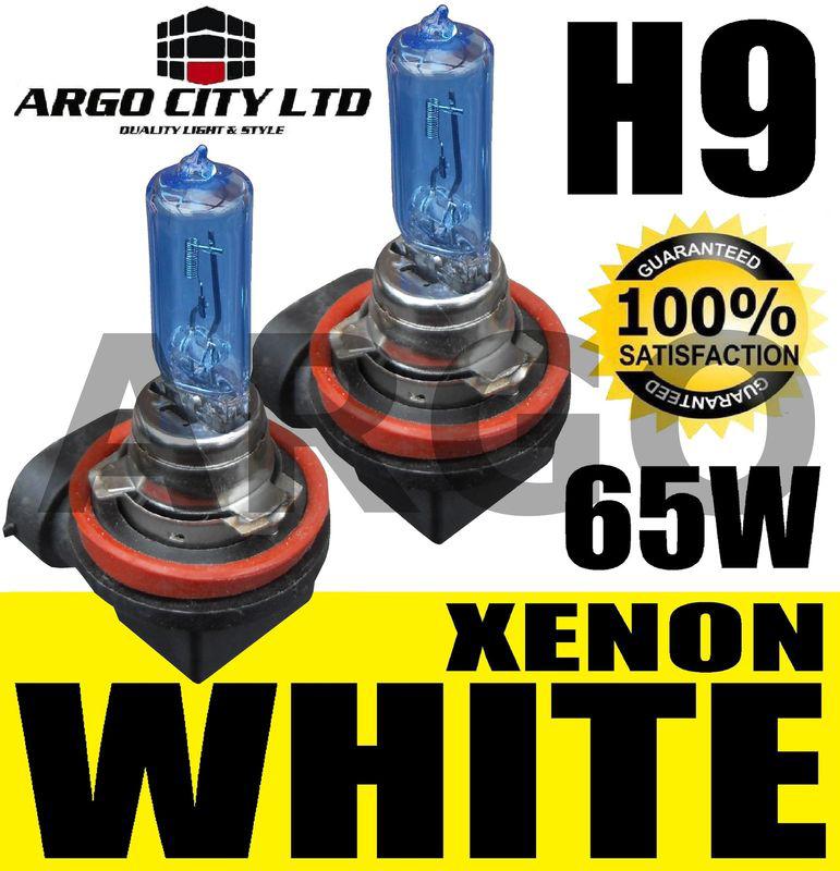 H9 709 65w xenon white front fog light bulbs 12v volkswagen golf mk 6 hatchback