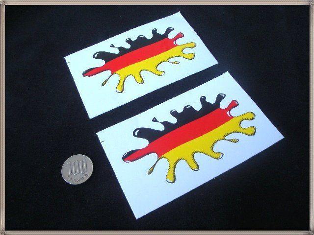 C511 germany decals 2 stickers set  flag