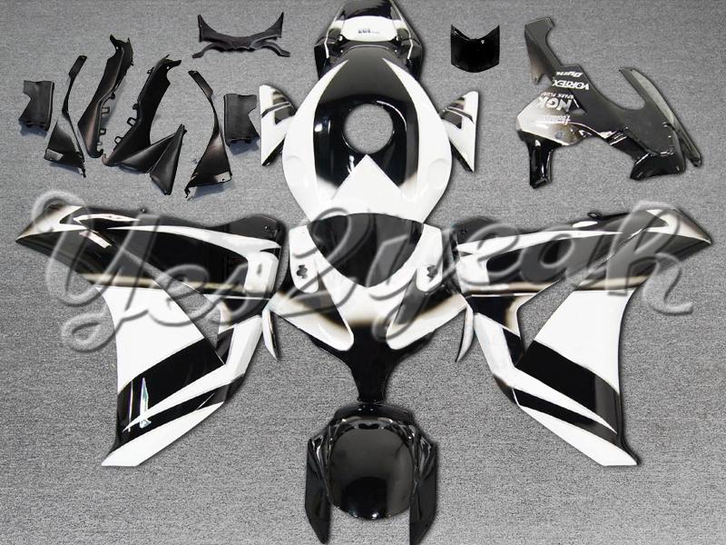 Injection molded fit fireblade cbr1000rr 08-11 white black fairing zn921