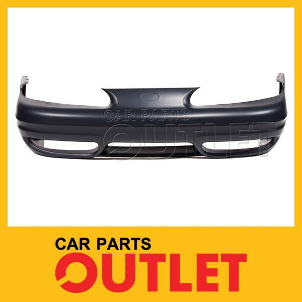 1999-2004 alero gl1 sedan front bumper primed plastic facial cover gls coupe new