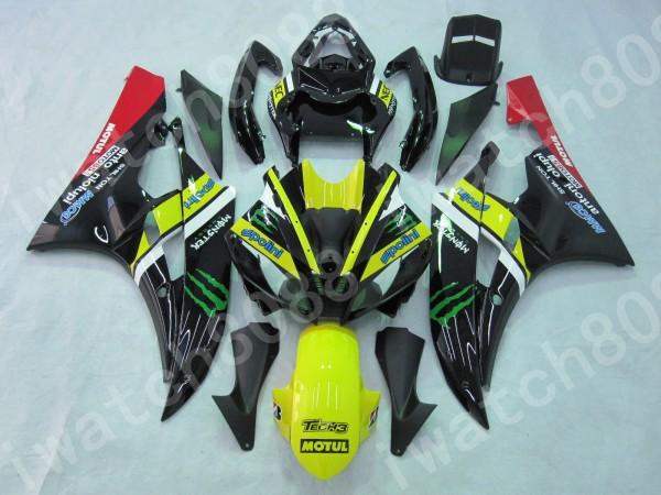 Motogp abs bodywork fairing  fit for yamaha yzf r6 yzf600 2006-2007 06 07 v72