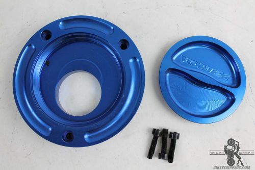 *vortex*  gas fuel cap and base  blue cp601 fits yamaha