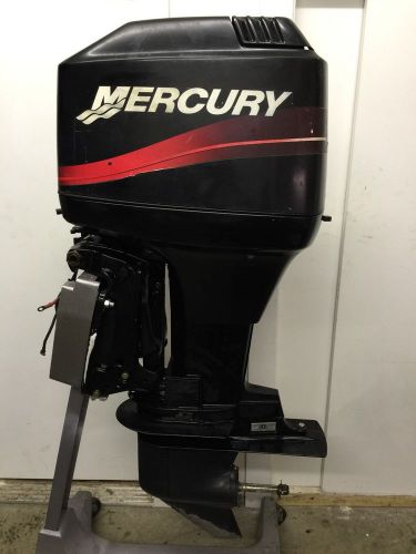 2003 mercury 75-hp 2 stroke rebuilt outboard boat motor engine 20&#034; 90 115 125