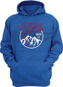 Hmk flag mens pullover hoody blue