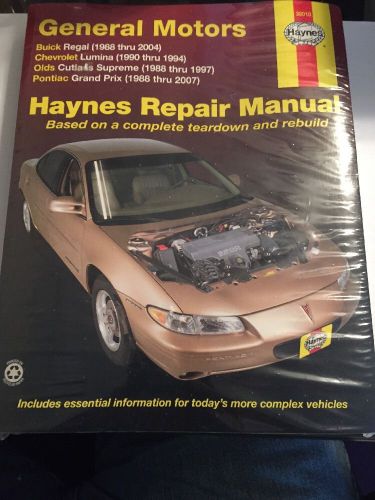 General motors haynes repair manual new sealed