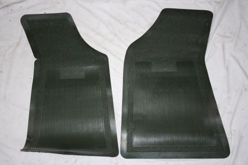 Nos ford d6oz-6213086-f floor mat kit green