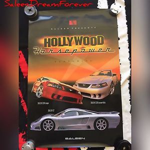 Saleen hollywood horsepower poster ford 2fast2furious s281 mustang s7 gt shelby