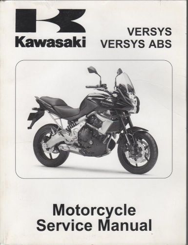 2010 kawasaki motorcycle versys,versys abs p/n99924-1435-31 service manual (844)