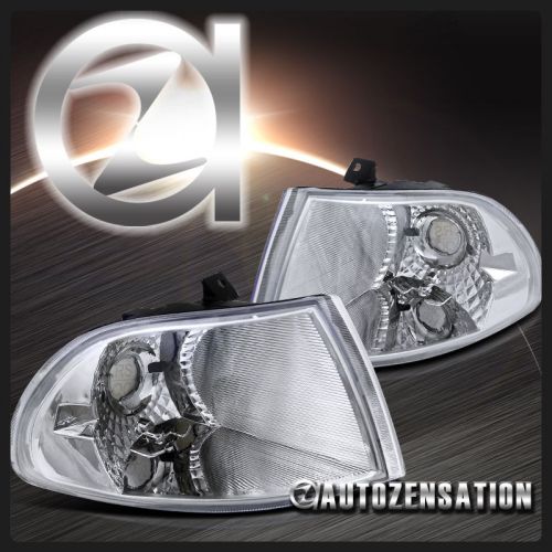 Fit 92-95 honda civic 4dr sedan euro clear turn signal corner lights