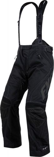 Fxr mens x-system black ops bibs warm winter snowmobile snow pants- medium