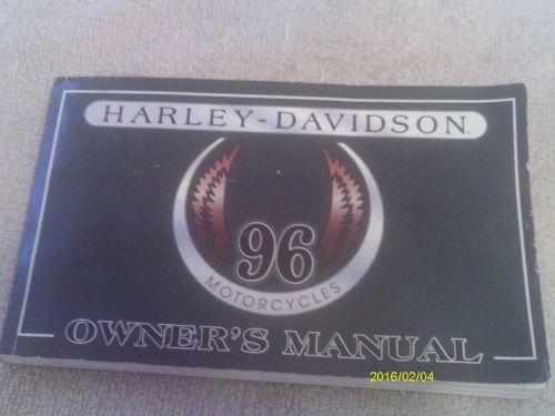 1996 harley fl fx xl owners manual