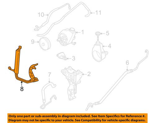 Hummer gm oem 03-09 h2-power steering oil cooler 26095266