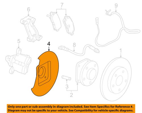 Gm oem rear brakes-brake backing plate 20941793